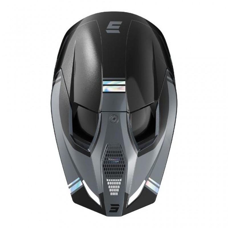 SHOT Helmet Race Sprint Pearly Black Holographic