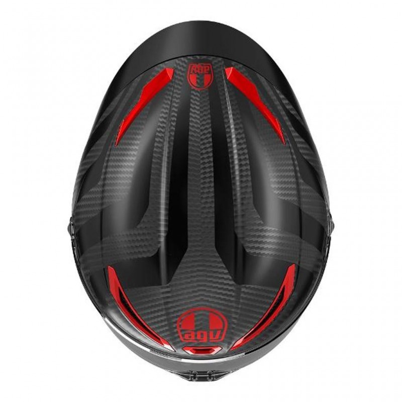 AGV Pista GP RR Intrepido Matt Carbon/Black/Red