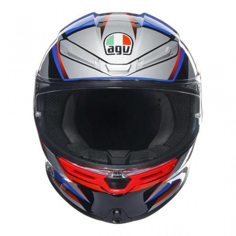 AGV K6 S Slashcut Blue/Red