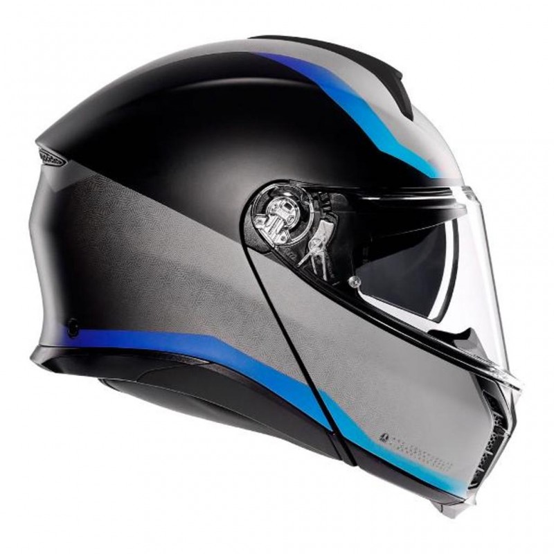 AGV Tourmodular Stary Matt Black/Grey/Blue