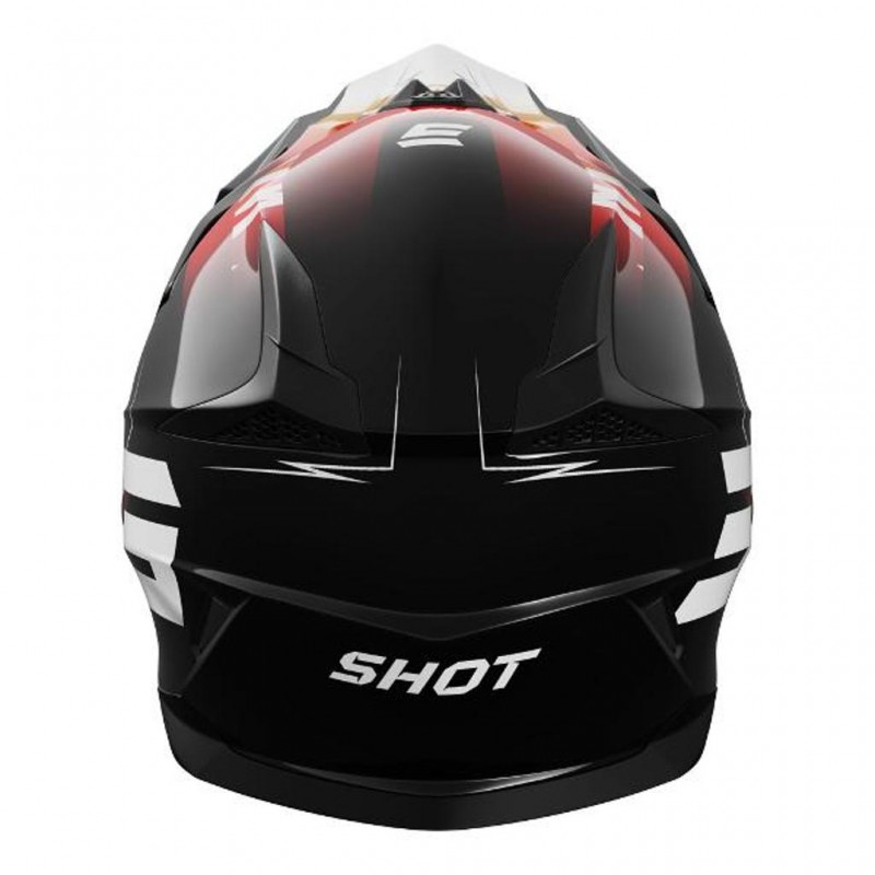 SHOT Kids Helmet Pulse X-Treme Glossy Orange/Red