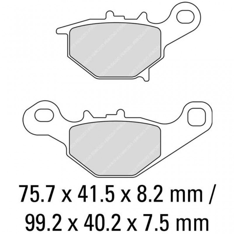 FERODO Brake Disc Pad Set FDB2197SG