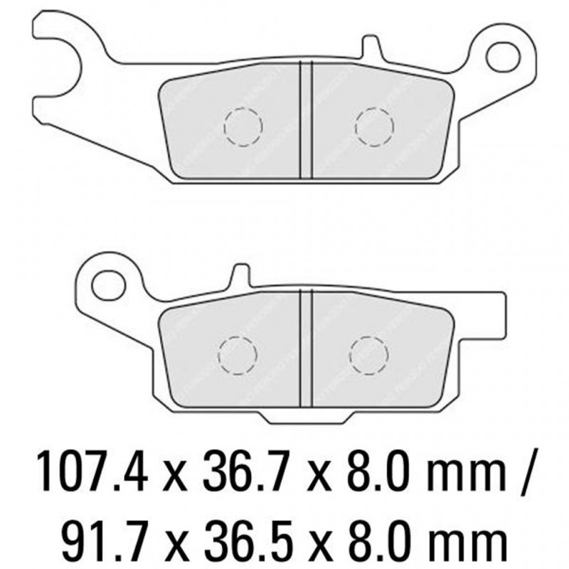 FERODO Brake Disc Pad Set FDB2230SG