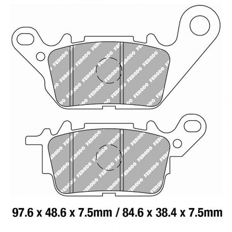 FERODO Brake Disc Pad Set FDB2290EF
