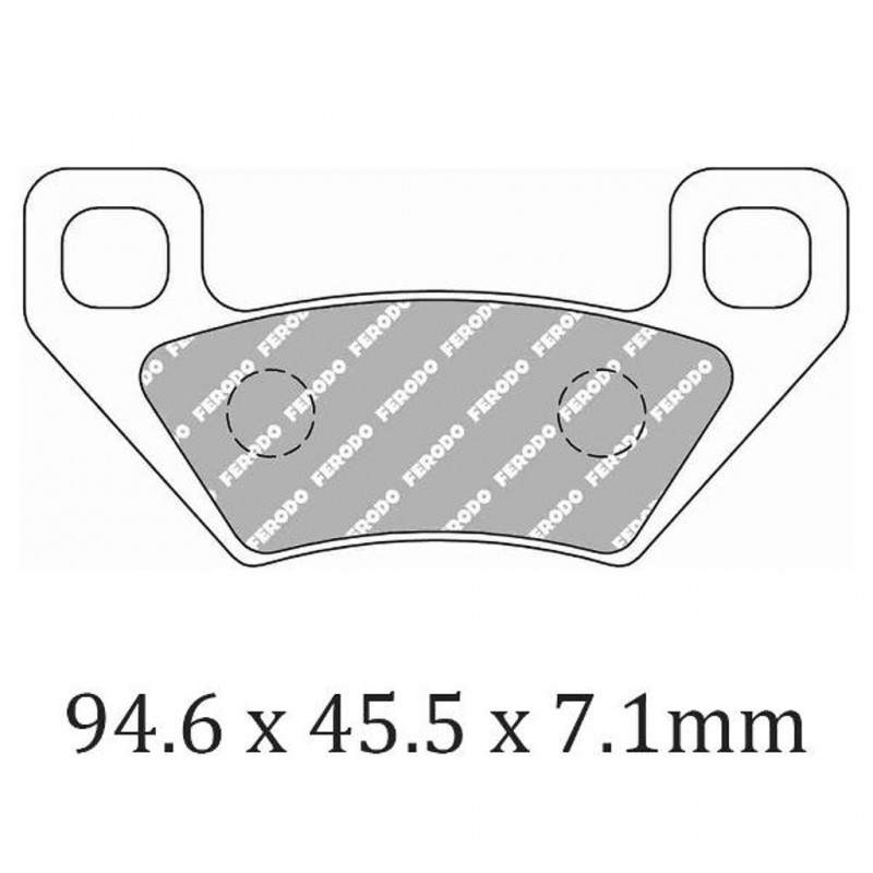 FERODO Brake Disc Pad Set FDB2303SG