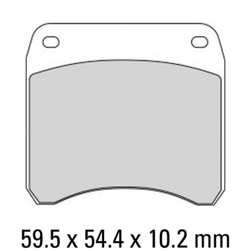 FERODO Brake Disc Pad Set FRP213P*