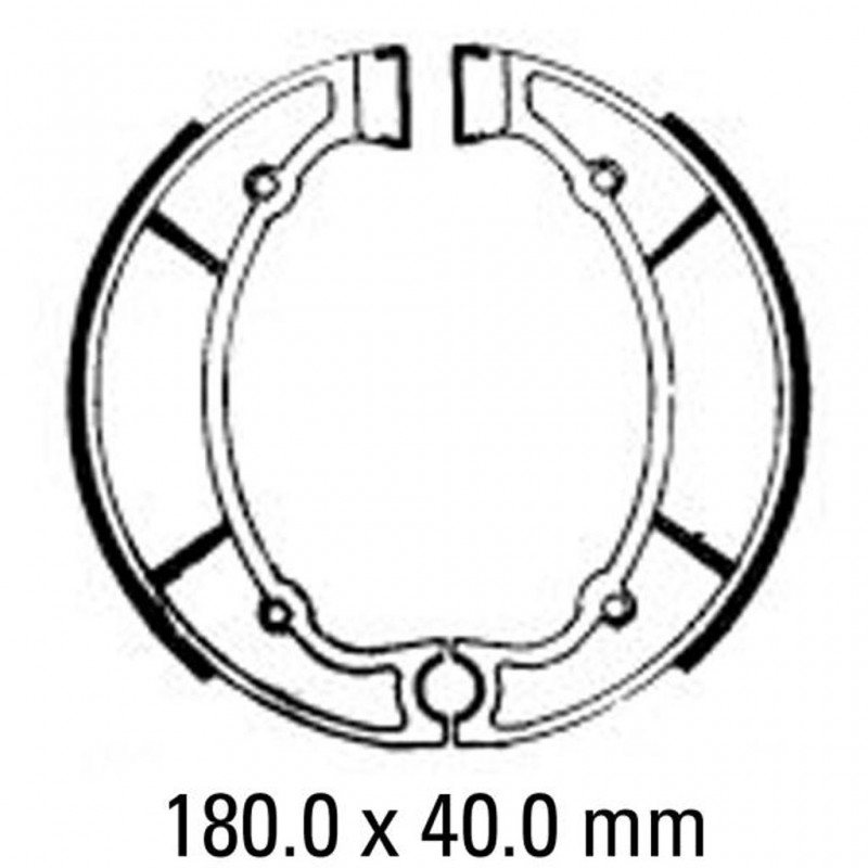FERODO Brake Shoe Set FSB769