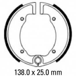FERODO Brake Shoe Set FSB916