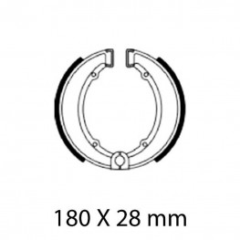 FERODO Brake Shoe Set FSB924