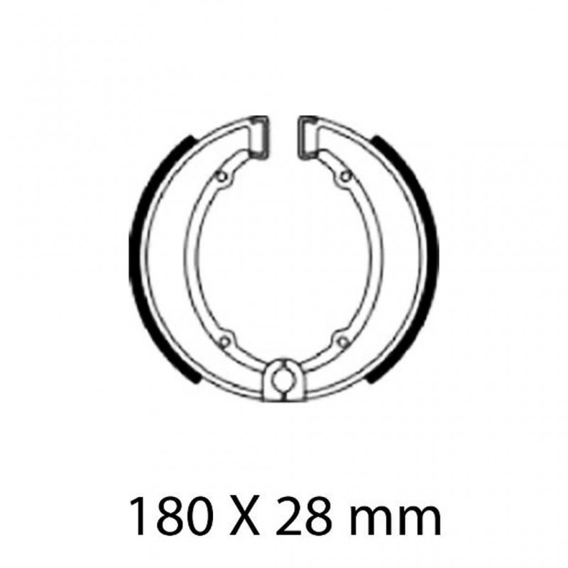 FERODO Brake Shoe Set FSB924