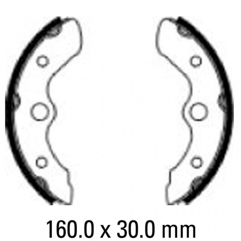 FERODO Brake Shoe Set FSB925