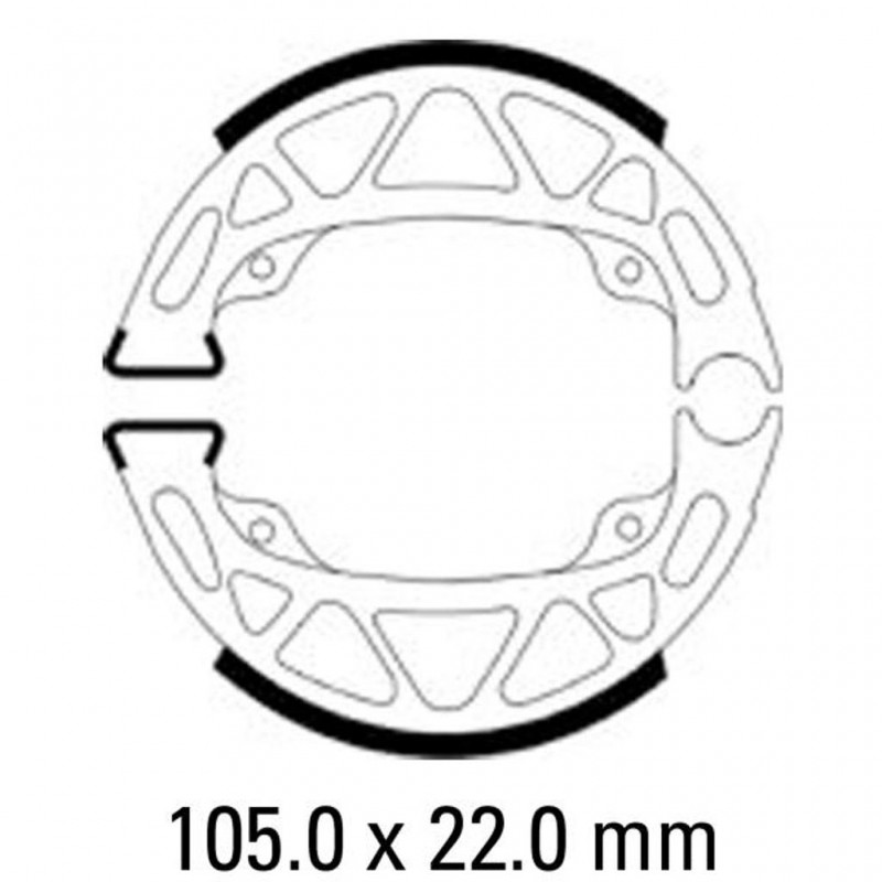 FERODO Brake Shoe Set FSB952