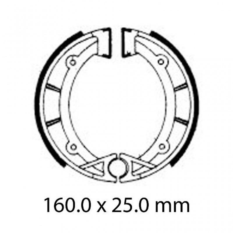 FERODO Brake Shoe Set FSB961*
