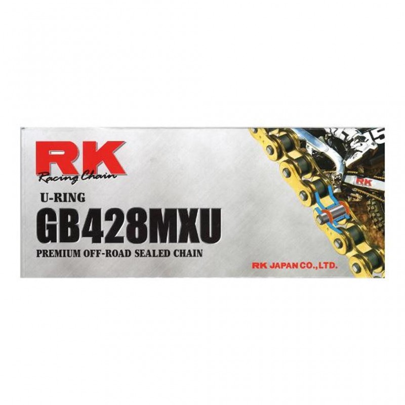 RK 428MXU x 126L MX U Ring Chain Gold