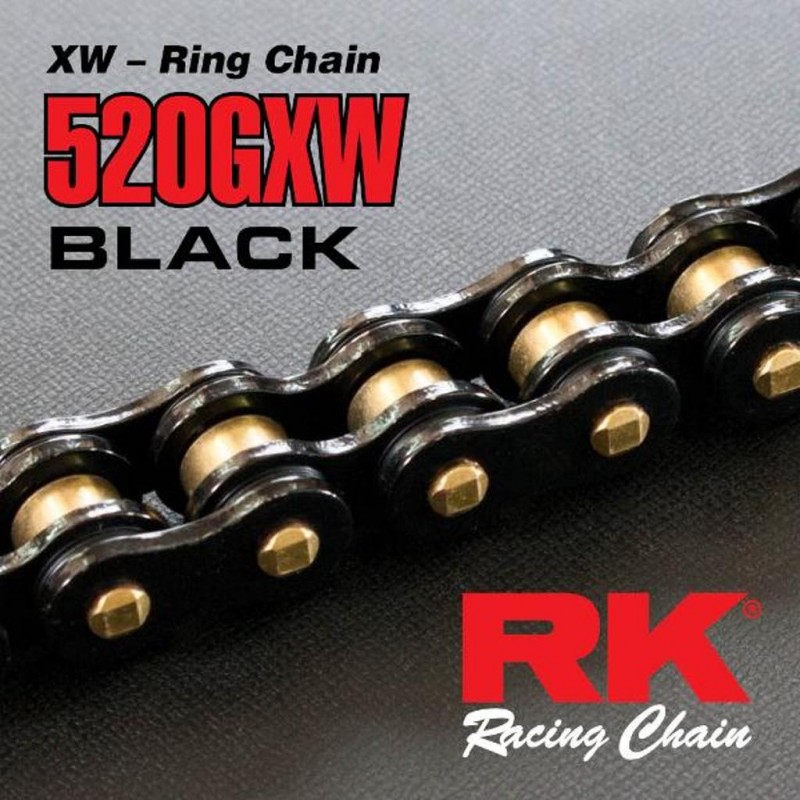 RK 520GXW x 120L XW Ring Chain Black RL