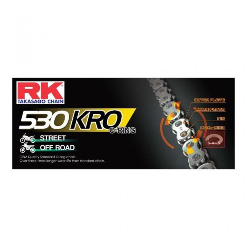 RK 530KRO x 114L O Ring Chain RL