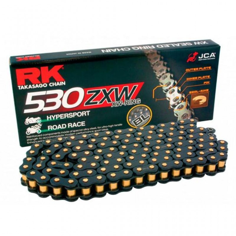 RK 530ZXW x 120L XW Ring Chain Black RL