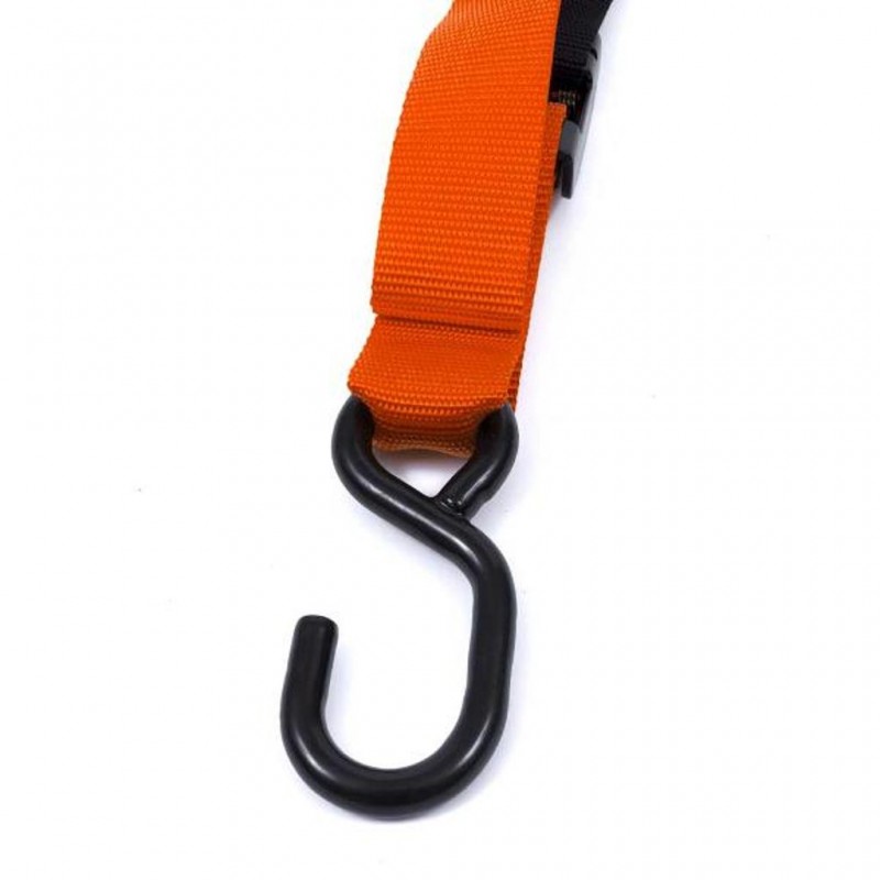 Tie Downs Snap Hook Loop 38mm Orange