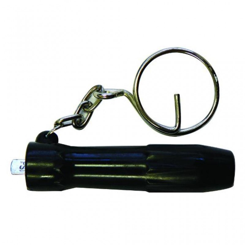Tyre Gauge Low Pres 1-9 Psi W/Key Ring