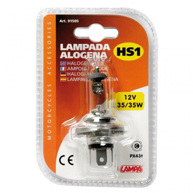 LAMPA Bulb 12V 35/35W PX43T Halogen HS1