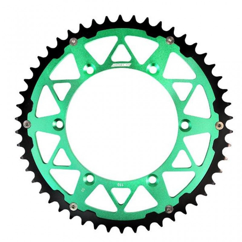 STATES MX Sprocket Fusion 51T Kaw Green