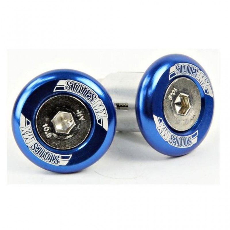 Bar Ends Off Road Blue