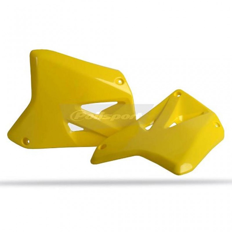 Radiator Scoops SUZ RM125/250 99 Yellow^