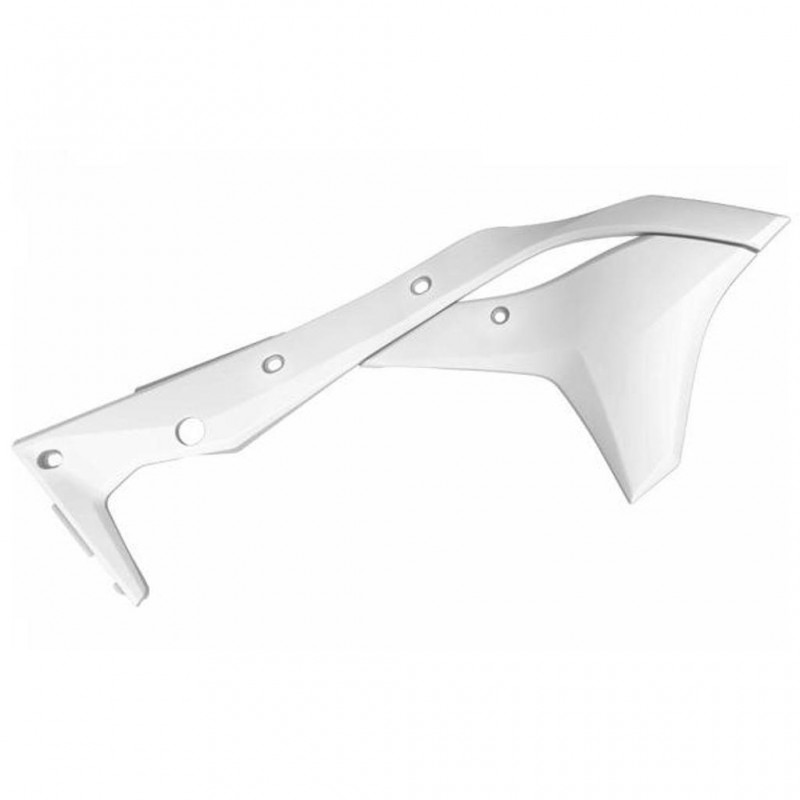 Radiator Scoops KAW KX250F 17-20 White*