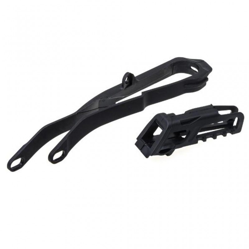 Chain Guide & Slider Kit HONDA CRF Black