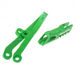 Chain Guide& Slider Kit KAW KX250/450F Green