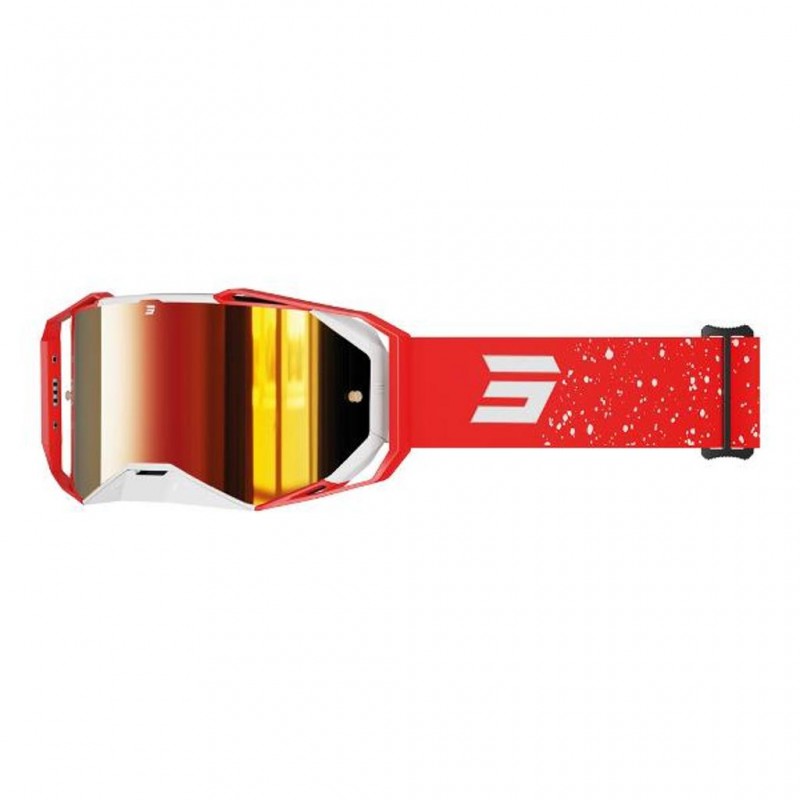 SHOT Goggles Lite Mist Red Glossy