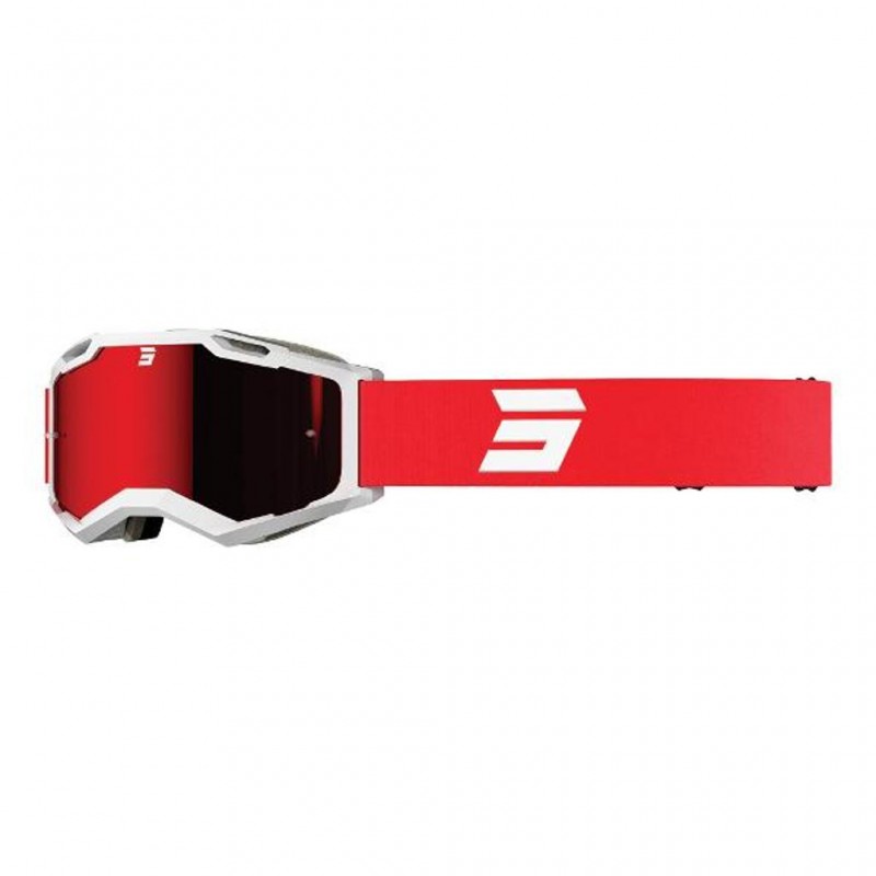 SHOT Goggles Iris 2.0 Tech White Glossy Red