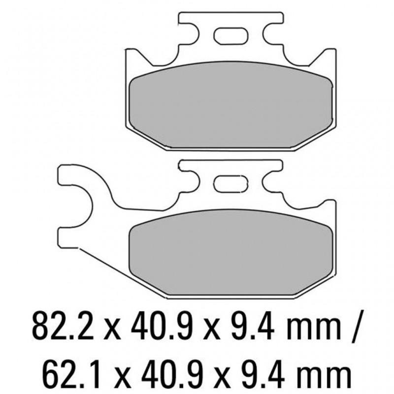 FERODO Brake Disc Pad Set FDB2149SG