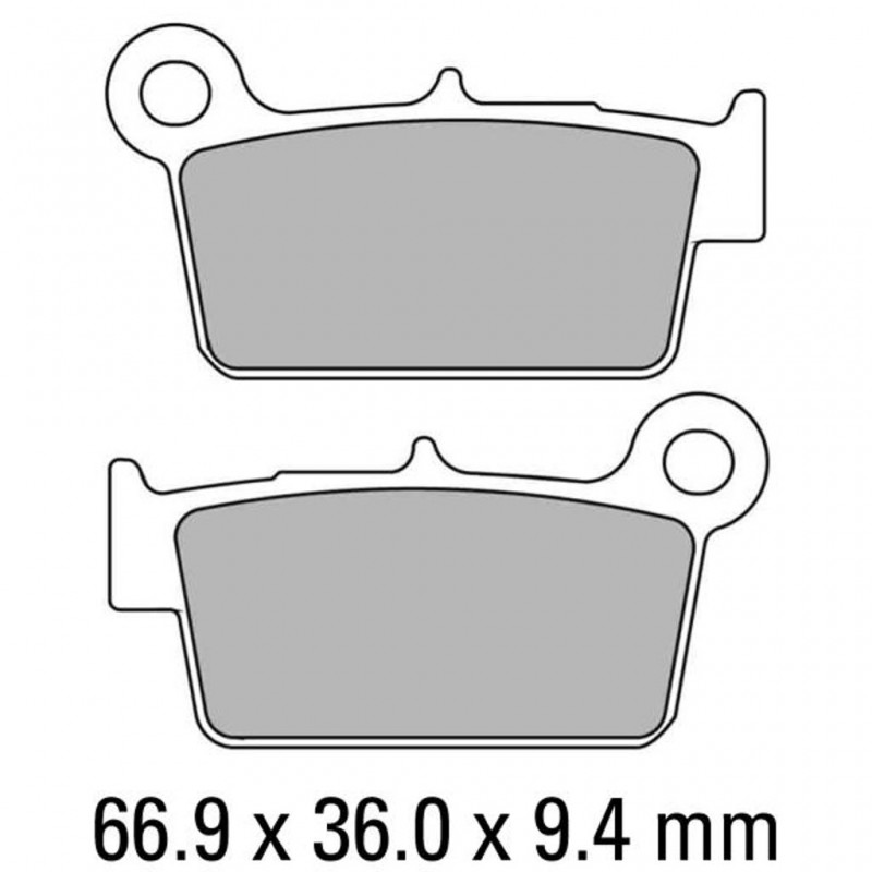 FERODO Brake Disc Pad Set FDB2162SG