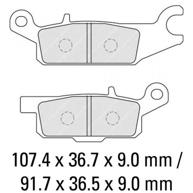 FERODO Brake Disc Pad Set FDB2233SG