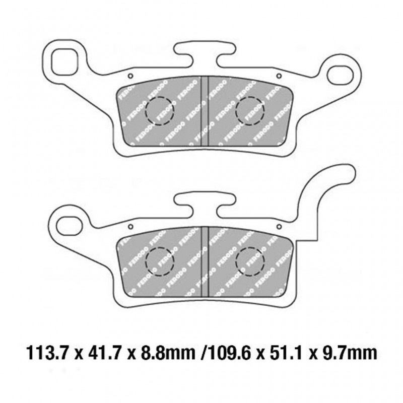 FERODO Brake Disc Pad Set FDB2264EF