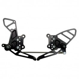 VORTEX Rear Set SUZ SV Black