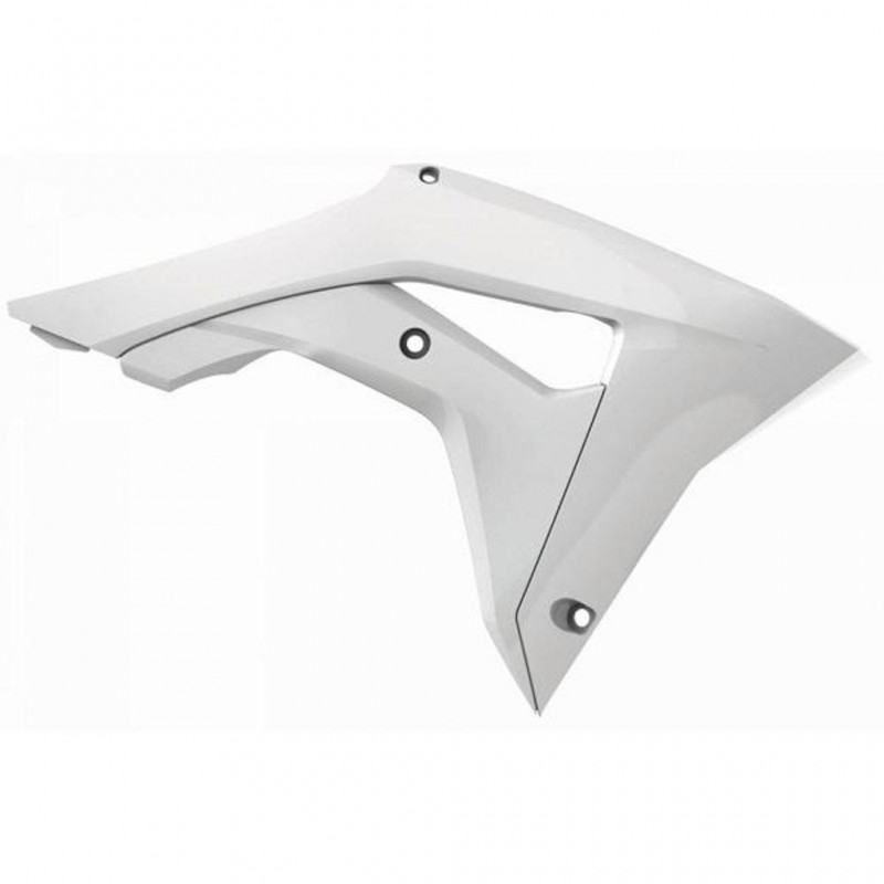 Radiator Scoops HON CRF250R/450R White^