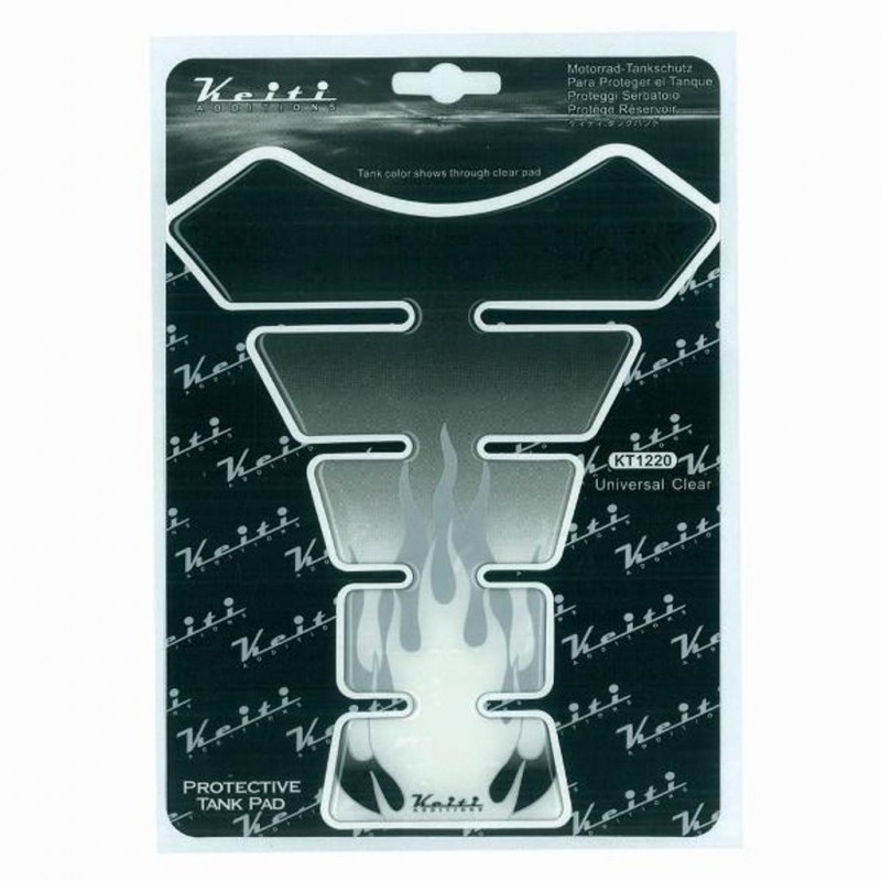 KEITI Tank Pad New Flames Clear/Grey*