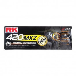 RK 420MXZ x 136L MX Race Chain Gold