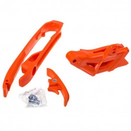 Chain Guide & Slider Kit KTM SX/SXF Orange