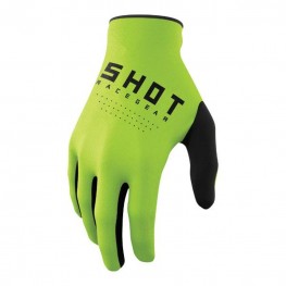 Shot Gloves Raw Green Range