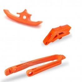 Chain Guide & Slider Kit EXC/EXC-F Orange