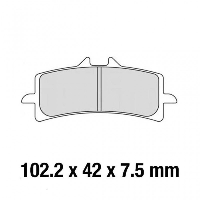 FERODO Brake Disc Pad Set FDB2260CP1