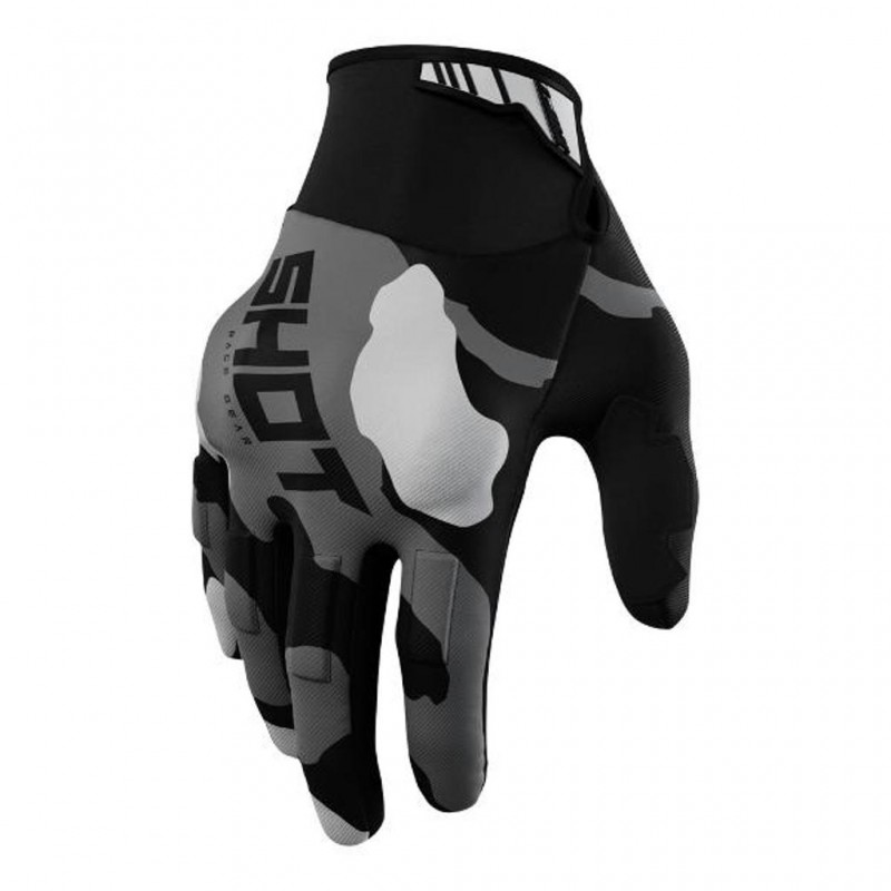 SHOT Gloves Drift Enduro Camo Grey