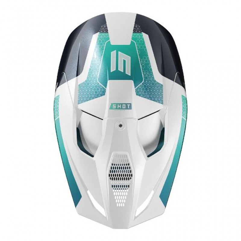 SHOT Helmet Race Phaser Pearly Blue/Turquoise