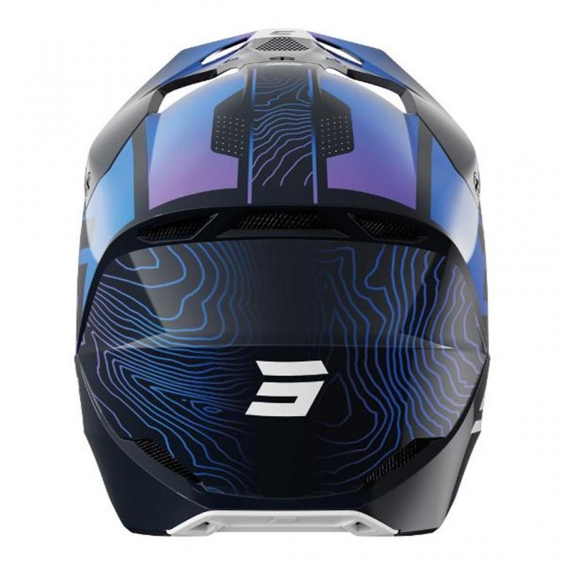 SHOT Kids Helmet Furious Apex Glossy Blue