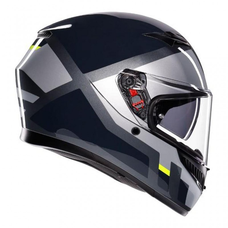 AGV K3 Shade Grey/Yellow Fluro