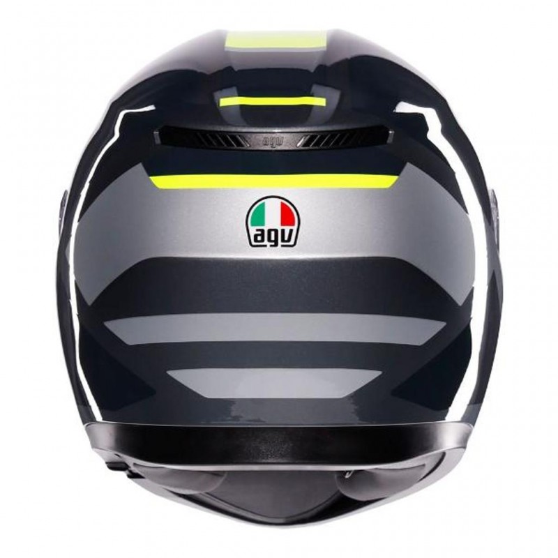 AGV K3 Shade Grey/Yellow Fluro