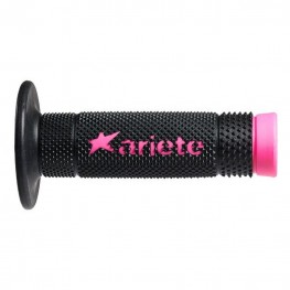 ARIETE Hand Grips Vulcan Off-Road Black/Pink